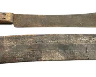 Vintage Machete with Sheath 