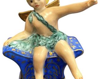 Limoges Angel Trinket Box 