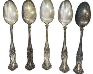 1847 Rogers Bros Silver Plate Spoons 
