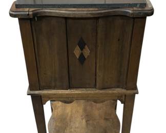 Antique Wooden Humidor Cabinet 