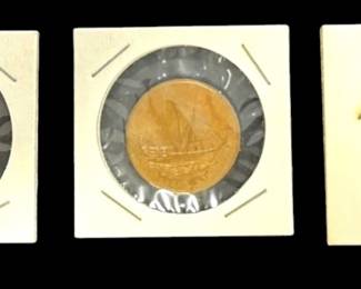 3 Collectible Coins 