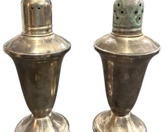 Vintage Weighted Sterling Candle Holders 