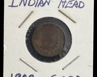 1902 Indian Head Penny 