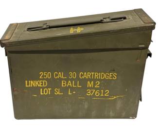 Vintage Ammo Box 