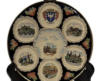 Vintage Western Germany Wall Plate 