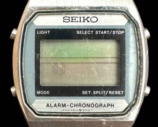 Seiko Alarm Chronograph Watch 