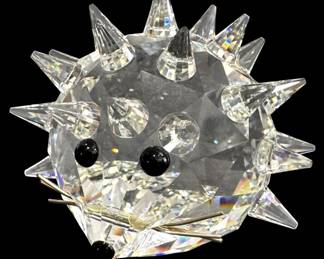 Swarovski Crystal Hedgehog Figurine 