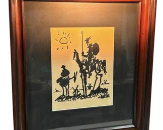 Don Quixote Sancho Panza Print 