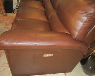 Reclining Three Seat Sofa ( two of these available)
