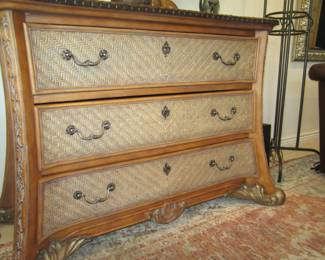 Rattan Bombay Chest