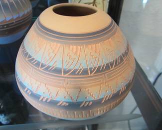 Navajo Pottery (signed)
