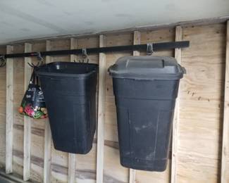Trash cans