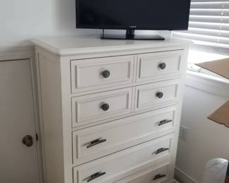 Tall dresser; TV