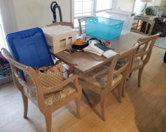 Dining set seats 6