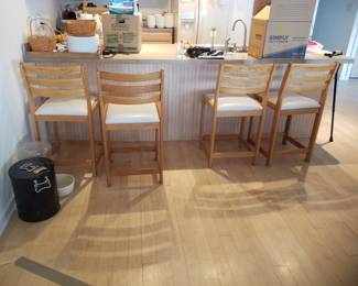 Four bar stools