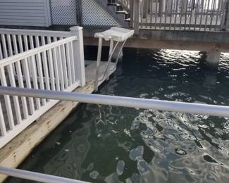 Fish cleaning table