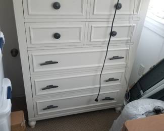 Tall dresser detail