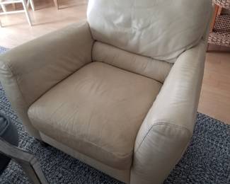 Leather chair - two available