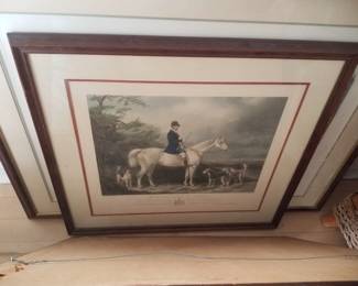 Equestrian print