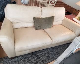 Leather sofa