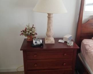 Ethan Allen king bedroom suite: nightstand - two available