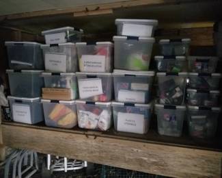 Household supplies - many new in packaging