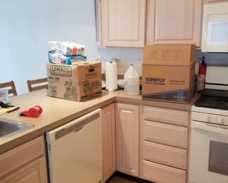 U-shaped kitchen