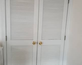 Louvered doors