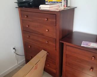 Ethan Allen king bedroom suite: tall dresser