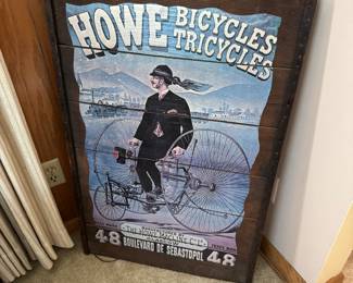 dining room corner below lamp