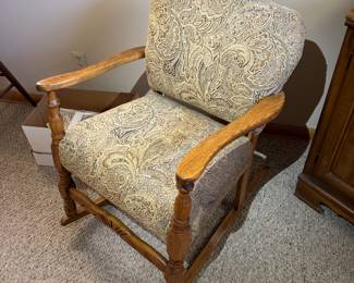 bedroom down hall to the left past bathroom