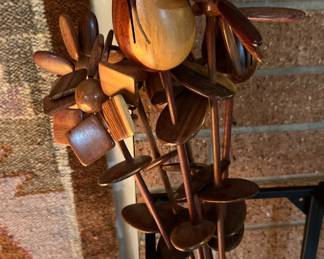 Teak flowers