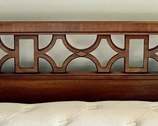 Drexel 1965 "Triune" king size headboard with/without Englander mattress