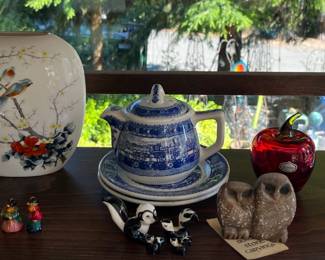 Baltimore & Ohio RR china, Russian stone owls