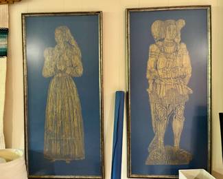 Brass rubbings