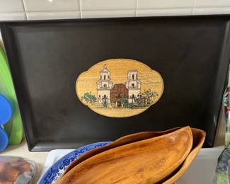 Couroc tray 