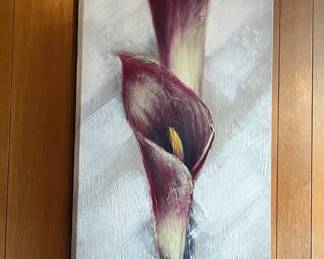 Decorator art " Pink Calla Lily"