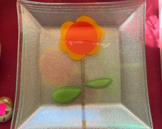 Arcoroc France glass Daisy plates - 8