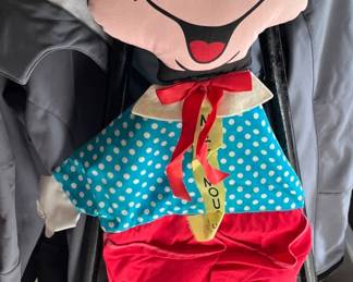 Mickey shoe caddy - vinyl/cotton
