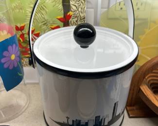 Seattle skyline ice bucket