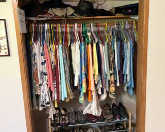 Tablecloths!! I think have around 85. Plus Keen, Ugg and Born. Most 9.5 sz