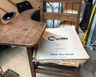 Vintage school desk 