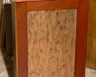 PUNCHED COPPER HAMPER