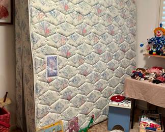 KING SIZE MATTRESS, VINTAGE TOYS