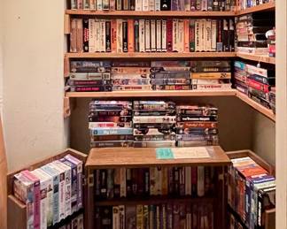 VHS TAPES, CD’S, DVD’S