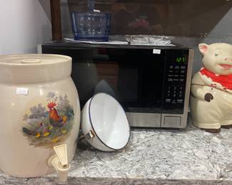 MICROWAVE, SHAWNEE COOKIE JAR