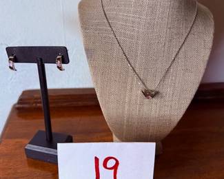 Earrings and Necklace 