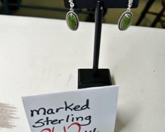Marked Sterling Earrings