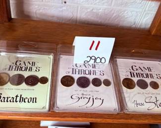 Game Of Thrones Coin Sets 