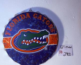 Florida Gators Big Bottle Cap Art 